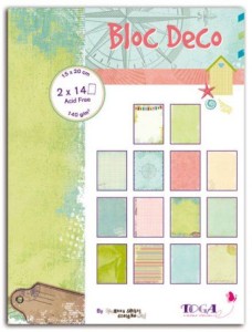 BLOCZEK PAPIERÓW 15X20 PB85 WAKACJE TOGA