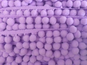 TAŚMA KULECZKI 1metr FIOLETOWA JASNA