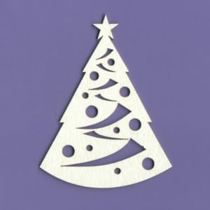 TEKTURKA ŚWIĄTECZNA CHOINKA 1,5mm 1096 CraftyMoly