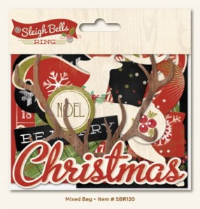 DODATKI TAGI 30szt Sleigh Bells SBR120 MME