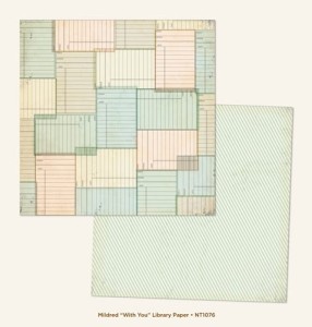 PAPIER 30x30 - now and then NT1076