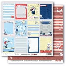 Papier 30x30 - ZOE&ZIGGY'S - Pirate Bay - ScrapBerry's SCB220609908