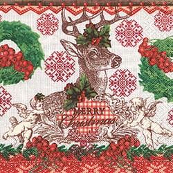 SERWETKA PAPER JELEŃ MERRY CHRISTMAS