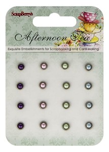 SCRAPBERRRY'S ZESTAW ĆWIEKÓW SCB340304 AFTERNOON TEA