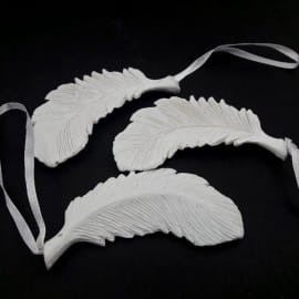 PIÓRKO ŻYWICZNE 8cm-1szt HOBBYLAND