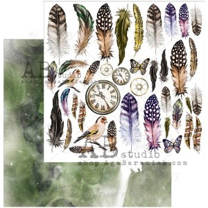 Papier 30x30 AMAZING LIFE WYCINANKA Aga Baraniak