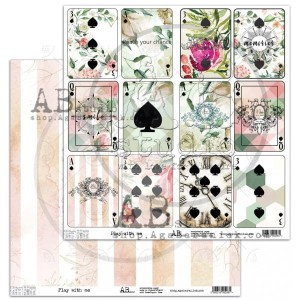 Papier 30x30 PLAY WITH ME WYCINANKA Aga Baraniak