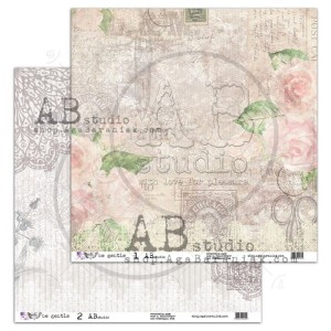 Papier 30x30 BE GENTLE 1/2 Aga Baraniak