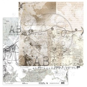 Papier 30x30 IN WONDERLAND 3/4 Aga Baraniak