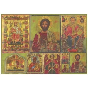 STAMPERIA PAPIER DO DECOUPAGE KLASYCZNY DFGS011 PANTOKRATOR IKONA