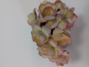 KWIATY WIŚNI ŻÓŁTO-RÓŻOWE 5SZT