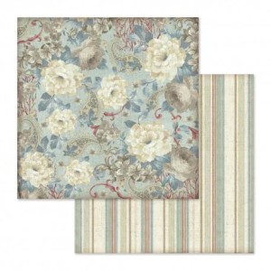 PAPIER 30X30 SBB631 GRAND HOTEL KWIATOWA TAPETA STAMPERIA