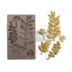 FOREMKA SILIKONOWA 20X13 635756 LEAFY BLOSSOMS PRIMA-REDISIGN