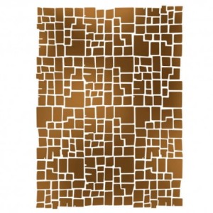 MASKA SZABLON 15X20cm PLASTER KSD282 STAMPERIA
