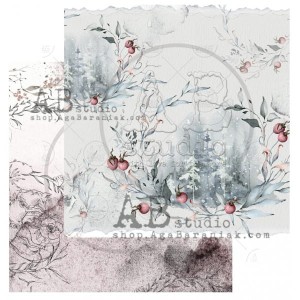 Papier 30x30 Secret Wood - sheet 3 - Aga Baraniak
