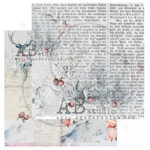 Papier 30x30 Secret Wood - sheet 7 - Aga Baraniak