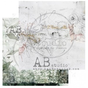 Papier 30x30 Secret Wood - sheet 2 - Aga Baraniak