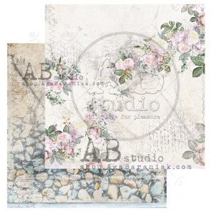 Papier 30x30 Shabby love symphony - sheet 5 - Aga Baraniak