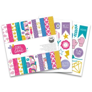 PIĄTEK 13-GO BLOCZEK PAPIERÓW 6X6 GIRL GANG P-13 GRL-09