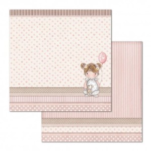 PAPIER 30X30 LITTLE GIRL SBB680 STAMPERIA