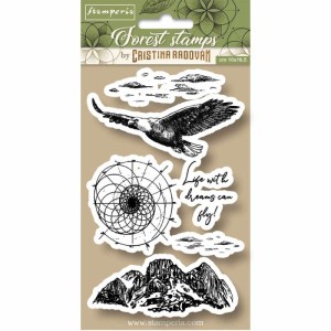 STEMPEL KAUCZUKOWY 6SZT GÓRY-ORZEŁ WTKCCR07 STAMPERIA
