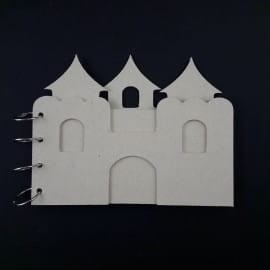 BAZA KOŁONOTES MDF ZAMEK 4 KARTY 525-443 PENTART