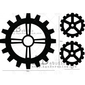 TEKTURA ID-2 ZĘBATKI 3SZT AGA BARANIAK