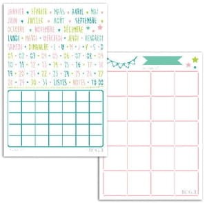 SZABLON BUJO KTARKA 15X20CM 2SZT LR008 TOGA