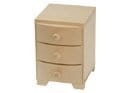 KOMÓDKA DREWNIANA 3 SZUFLADY 14X10X10CM
