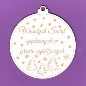 TEKTURKA 893 BOMBKA Z GRAWEREM CRAFTY MOLY