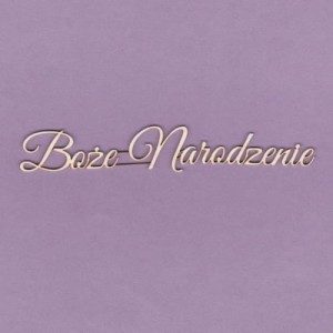 TEKTURKA 871 NAPIS BOŻE NARODZENIE CRAFTY MOLY
