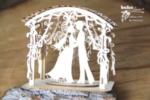 TEKTURKA ALTANA 3D Z MŁODĄ PARĄ 5161 SCRAPINIEC