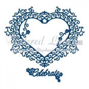 WYKROJNIK TATTERED LACE D042 CELEBRATE INTERLOKING