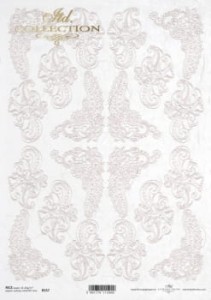 PAPIER RYŻOWY A4 R0557  ITD COLLECTION