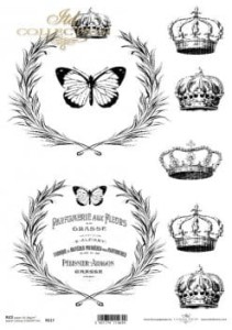 PAPIER RYŻOWY A4 R0517 ITD COLLECTION