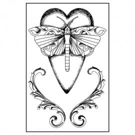 STEMPEL WTKCC131 NOCNY MOTYL 7X11CM STAMPERIA