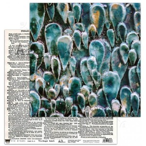 PAPIER 30X30 OLD DREAMS 06 VINTAGE TEXT AGA BARANIAK