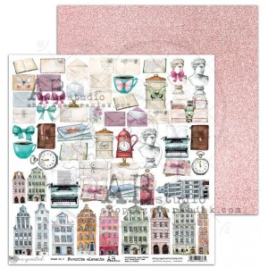 PAPIER 30X30 UNEXPECTED 05 FAVORITE ELEMENTS  AGA BARANIAK