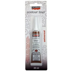 KONTURÓWKA PENTART 20ML METALICZNA ANTYCZNA MIEDŹ 10860