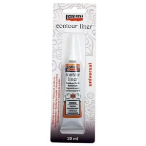 KONTURÓWKA PENTART 20ML POMARAŃCZ 12867