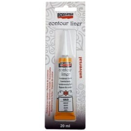KONTURÓWKA PENTART 20ML METALICZNY ZŁOTY 2461