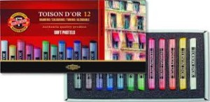 PASTELE SUCHE TOISON D'OR 12KOL KOH-I-NOOR