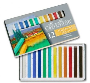 PASTELE SUCHE HARD PASTEL NATURE 12KOL CRETACOLOR
