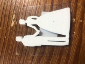 PARA MŁODA SKLEJKA BIAŁA 3cmX4,5CM STOJACA