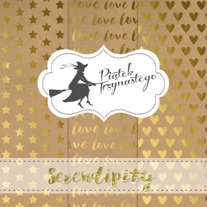 ZESTAW PAPIERÓW 30x30 Serendipity GOLD 3szt P13-94 PIĄTEK 13-STEGO