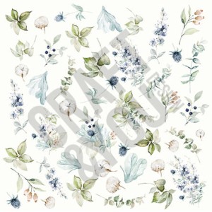 PAPIER 30X30 ARCTIC WINTER 08 CRAFT&YOU