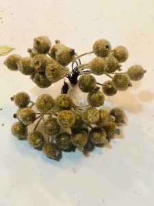 KULECZKI MROŻONE ZŁOTE ok. 40szt WIĄZKA