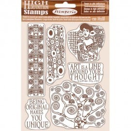 STEMPEL KAUCZUKOWY WTKCC205 6 SZTUK KLIMT