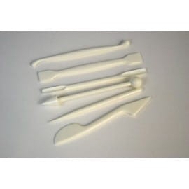 ZESTAW NARZĘDZI DO MAS PLASTYCZNYCH 6SZT 