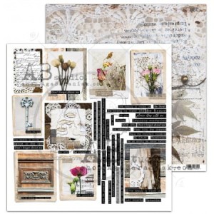 PAPIER 30X30 RUSTICAL JOURNEY 6  FEEL IT AGA BARANIAK